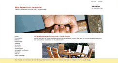 Desktop Screenshot of belabauelemente.de